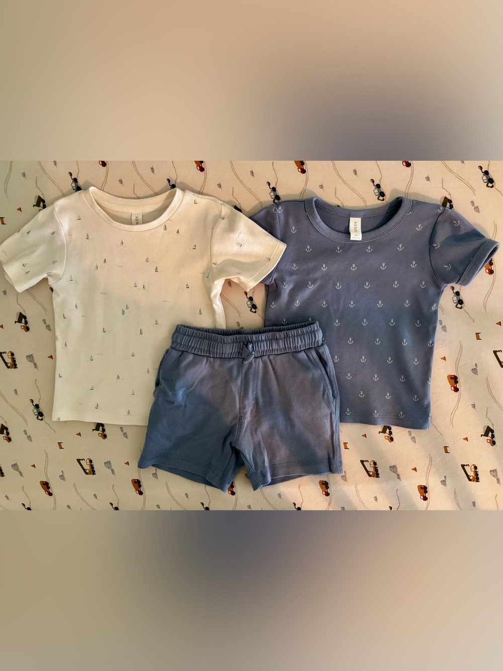 Colored Organics Tees & Shorts Bundle | Sea Blue